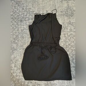 BB Dakota Black Strapless Dress